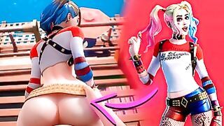 Fortnite Porn Compilation. Rook Ruby Alli Harley Quinn Rule34 3D Hentai Animation