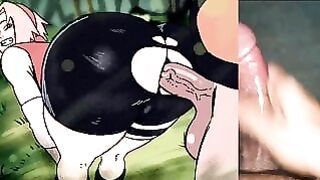 Naruto/Boruto Hentai Animated Gifs Plus Brainwashing BBC Part 4