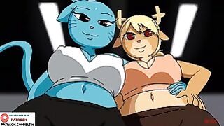 Gumball S Hard Fucking In Gym And Getting Creampie Furry Hentai Animation World Of Gumball