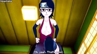 Sarada Uchiha Naruto Boruto Feet Hentai POV