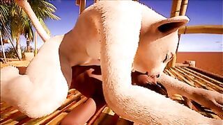 Furry Babe Fucks Her Twink Boyfriend