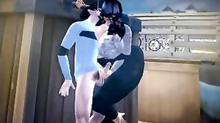 The Sims 4 Max Makes His Stepmom Suck His Dick When Dad Pass Way