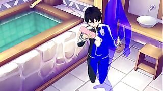 Sword Art Online Yaoi – Kirito Handjob – Japanese Asian Manga Anime Game Porn Gay