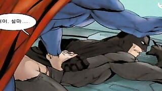 Superman X Batman Comic – Yaoi Hentai Gay Comic Cartoon Animation