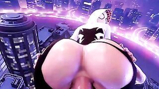 3D Animated Collection of Gwen Stacy Clips