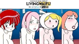 Twerk Lois Griffin Guy Sakura Haruno Naruto & Boruto Fionna Adventure Time Ranma 1 2 Hentai