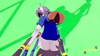 Sly Cooper Yaoi Furry – POV He Cums In His Mouth And Then On His Ass