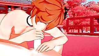 Genshin Impact Yaoi – Blowjob And Fucked By Zhongli