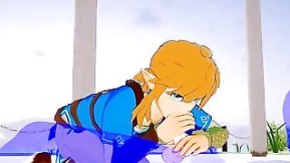 Zelda Yaoi – Link Blowjob
