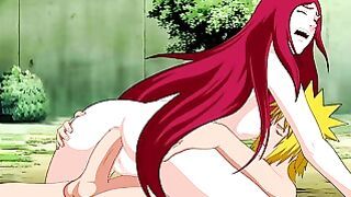 Naruto Cowgirl Anal Kushina Hentai