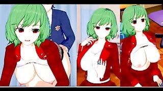 Amazing Hentai Tits Boucing And Doing Titjob