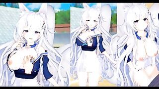 Hentai Game Koikatsu! Azur Lane Shinano Anime 3Dcg Video