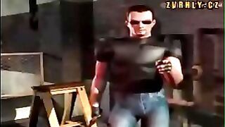 3D Hard Fuck Blonde Punish
