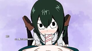 Recibiendo Una Mamada De Tsuyu De My Hero Academy – Re:hero Academy