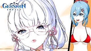 Ayaka Is Hot Vtuber Reacts To Genshin Impact Porn