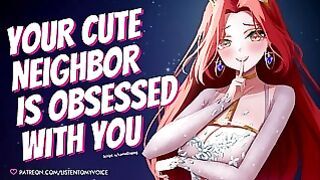 Cute Neighbor Is Obsessed With You Yandere Breeding Fdom To Fsub Blowjob Deepthroat Audio