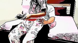 El Dia En Que Me Aproveche De Mi Sobrina En Ley Inocente Sentada En Mis Piernas Parte 2 – Version Cartoon