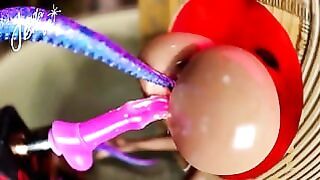 3D Double Penetration – Fuck Machine – Preview