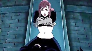 Batgirl Gets Frisky And Flashes Her Tits – Batman Cartoon Hentai Porn