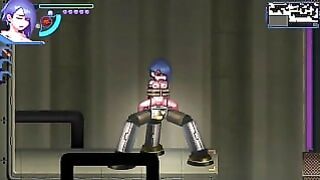 Future Fragments Hentai Game Ep.3 Rough Futuristic BDSM Fuck Machine