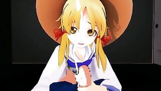 MMD – Suwako POV Blowjob.