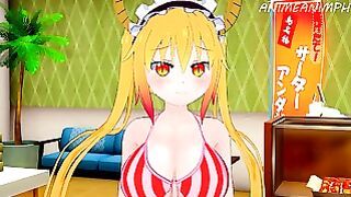 Ass Fuck With Tohru From Kobayashi San’s Dragon Maid Until Creampie – Anime Hentai 3D Uncensored