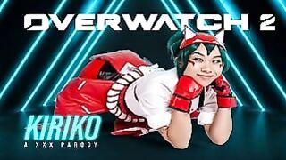 Kimmy Kim As Overwatch 2 Kiriko Offers Her Tiny Pussy As Compensation For A Mistake