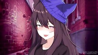 Neko Tomboy Wants Your…what?! Have Some Back Alley Fun With A Naughty Kitty Blowjob Audio
