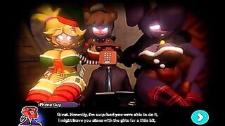 Fap Nights At Frenni’s Night Club Extreme Hentai Game Pornplay Ep.17 FNAF Girls Are So Sexy In Santa Dress Outfit
