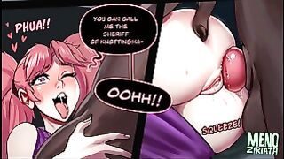 Hentai Caption Girl And Werewolf Punny Fun Art By Menoziriath