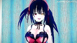 Fucking Kurumi Tokisaki From Date A Live Until Creampie – Anime Hentai 3D Uncensored