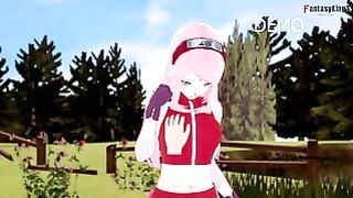 Sakura Haruno Fucking Naruto Short