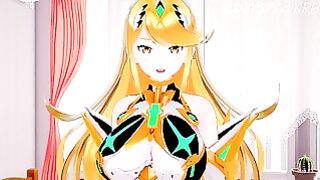 Xenoblade Chronicles 2 Mythra Hentai 3D Uncensored
