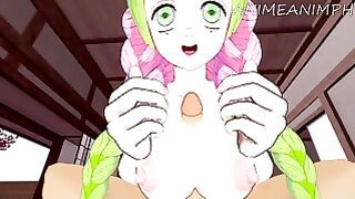 Mitsuri Kanjori Gets Fucked By Tanjiro Kamado Until Creampie – Demon Slayer Anime Hentai 3D