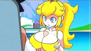Princess Peach Summer Holidays By Minus8