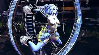 Robot Girl On A Sex Machine 3D Hentai