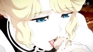 After Returning Home, The Maid With Huge Breasts Gives A Service Blowjob