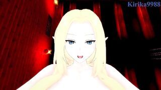 Alpha and I have intense sex in a secret room. - The Eminence in Shadow POV Hentai