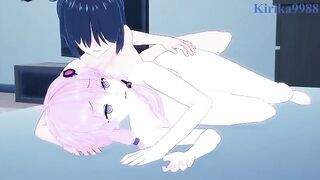 Yuzuki Yukari and I have intense sex at home. - VOCALOID Hentai