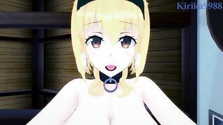 Roxanne and I have intense sex in the bedroom. - Harem in the Labyrinth of Another World POV Hentai