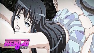 HENTAI PROS - Trip To The Hot Springs Turns Into A Well-deserved Team Banging Experience