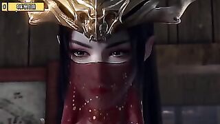 Hentai 3D &lpar;ep96&rpar; - Medusa Queen seduce with a dildo