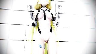 3D MMD hentai girl