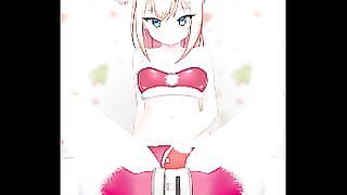 Merry Christmas&excl; Cute Santa's footjob &lbrack;Hentai Anime&rsqb;