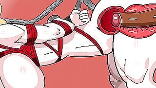Internal ejaculation for a submissive whore (hentai)
