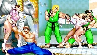 Street Fighter 2 M.u.g.e.n Porn Fighting Game Play Part 02 Sex Game Play