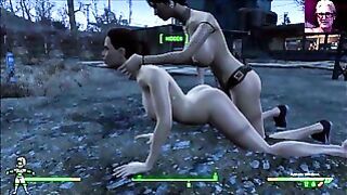 Fallout 4 Lesbian Dom: The Will Of Atom Aaf Mod Animated Sex Lexbian Orgasm 3D Porn Game