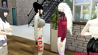 Hinata Y Sus Amigas Cap 10 Madara Fue A Entrenar Y Videl Le Dice Que La Ayuda Hacer Unos Ejercios Le Quita La Ropa Y Se La
