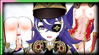 Genshin Chevreuse Gets Smashed By Porn & Hentai Lovers! R34 Rizz Sex JOI Hardcore Anime Girl