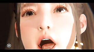 Uncensored Hentai / 3D Alana Wanted To Get Fucked From The Back While In Air Rise Of Eros